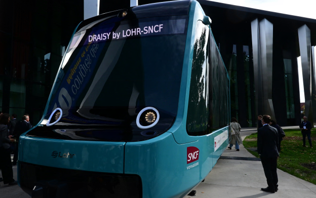 The Lohr Group relies on its Draisy light rail train to continue its growth trajectory